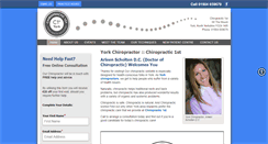 Desktop Screenshot of chiropractic1st.co.uk